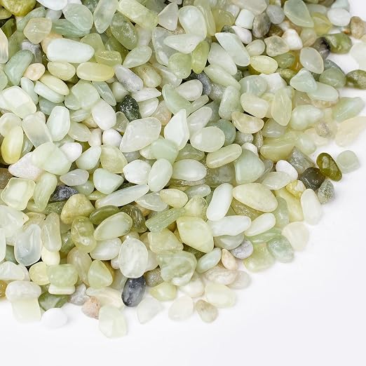 5 lbs Jade Pebbles for Indoor Plants, 1/5 Inch Succulent and Cactus Pebbles by OutdoorD%C3%A9cor