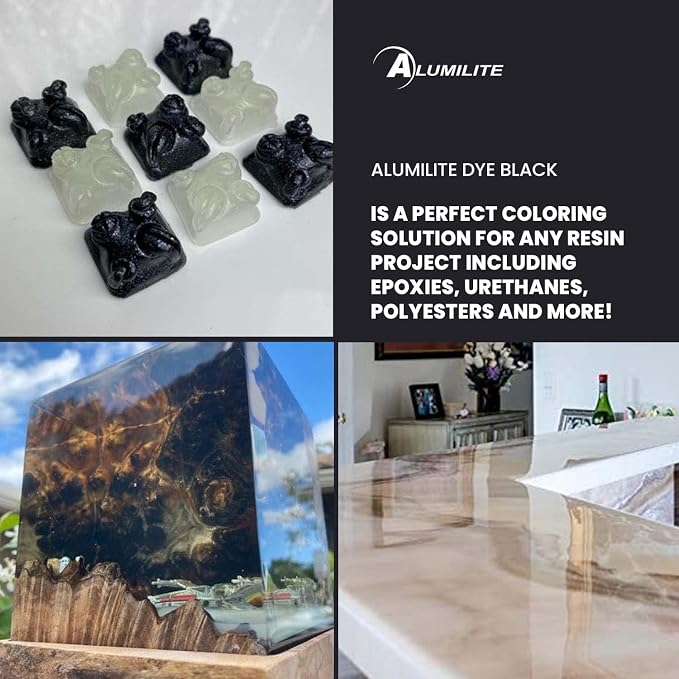 Alumilite Liquid Dye Black 1 Oz, Highly Concentrated Dye - Image 3