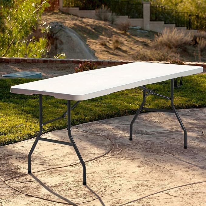 FDW Folding Half Portable Foldable Table - Image 2