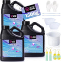 LET'S RESIN UV Resin, 1500g Odorless, Low Shrinkage, by LETSRESIN
