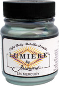 Jacquard Lumiere 2.25oz Fabric Paint Mercury by Jacquard