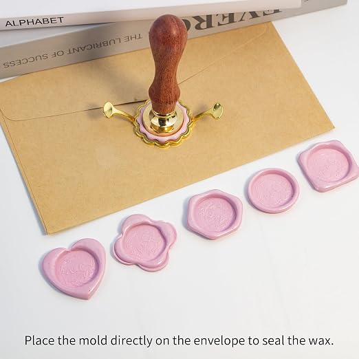 Metal Wax Seal Mold, Round Wax Seal Stamp Mold - Image 5