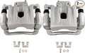 SCITOO 19B6271 19B6270 Rear Left & Right Disc Brake Calipers w/Bracket Fit For Hyundai For Santa Fe 2010-2012,For Kia For Sorento 2011-2013, Single Piston