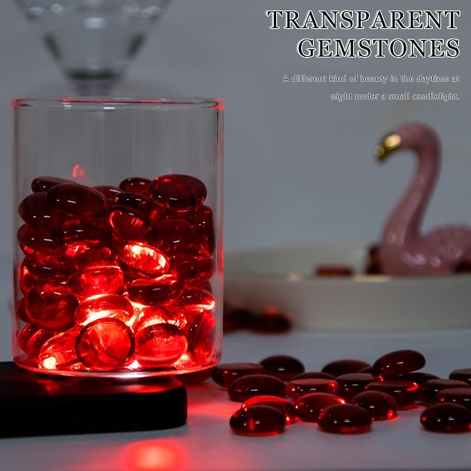 50PCS Mini Glass Gems - Image 6