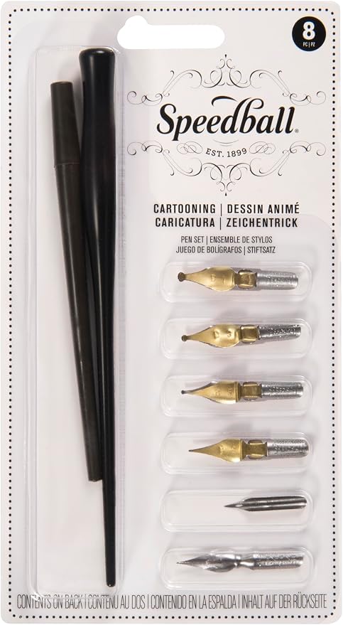 Cartooning Pen Set by SpeedballArt