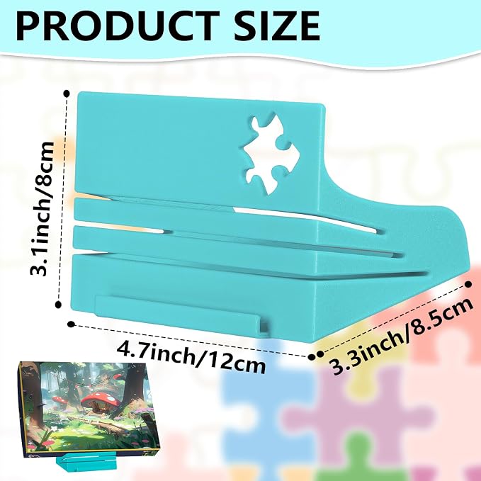 Jigsaw Puzzle Box Stand – Adjustable 3 Angle Puzzle Lid Holder, Puzzle Poster - Image 4