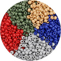 Pony Beads Bulk 1100 Pcs, Beads by anpiwshjo