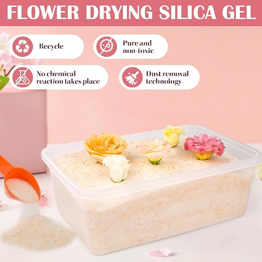 VOISEN Silica Gel Flower Drying, 8LBS Flower Drying Silica Gel Crystals - Image 3