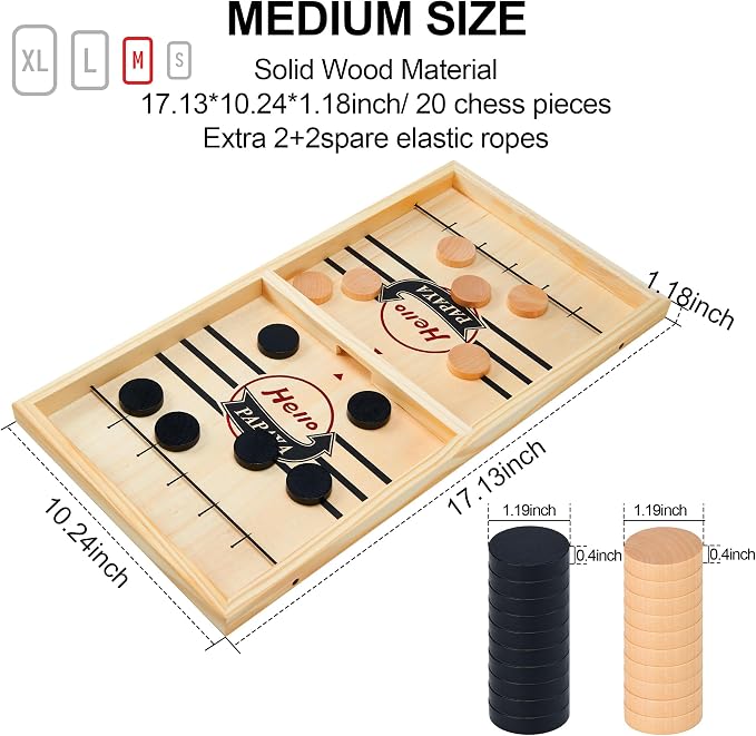 HELLO PAPAYA Fast Sling Puck Game - Image 3