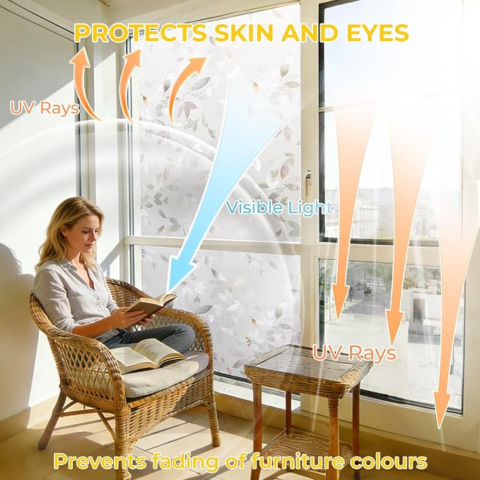 OHTMERU Window Privacy Film Decorative - Image 4