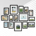 Venusmiles 15 Pack Picture Frames Collage Wall Decor, Gallery Frame Set by Venusmiles