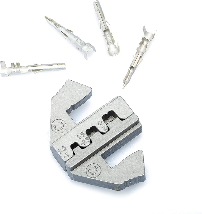 Wirefy Crimping Die for Open Barrel Terminals - 20-10 AWG
