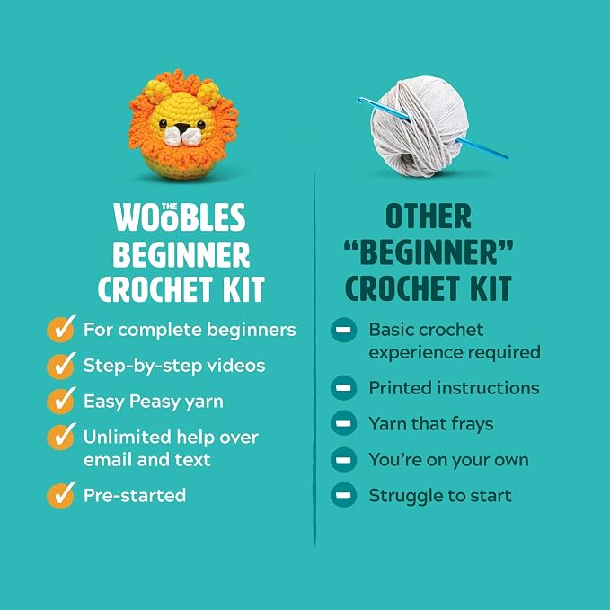 The Woobles Crochet Kit for Beginners - Image 5