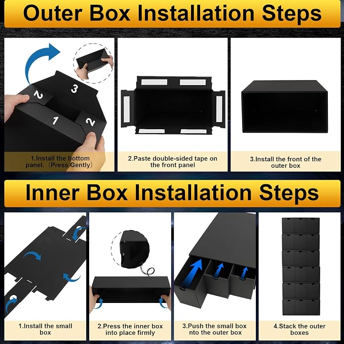 Trading Card Storage Box, 10800+ Card Organizer - Image 6