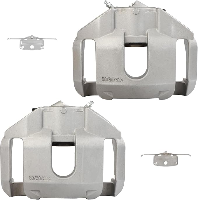 cciyu Front Left & Right Brake Calipers Assembly 192965 192964 2004 2005 2006 For BMW For 525i,2008 2009 2010 For BMW For 528i,2004 2005 2006 2007 For BMW For 530i