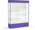Waddell Spirit Lighted Floor Display Case, Satin Finish by WADDELL