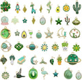 30pcs Mixed Enamel Charms Pendants by JulieWang-FortheLoveofHandmade