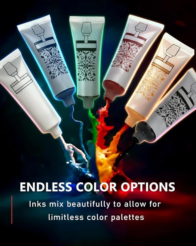 Linocut Tools Block Printing Kit: Deluxe Stamp Carving Printmaking Kit Supplies - Image 6