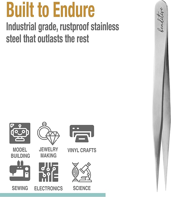 Beaditive High Precision Tweezers 3 Pack - Image 5