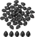 MECCANIXITY 50PCS Flat Back Acrylic Teardrop Gems 10x14mm Artificial Rhinestones by MECCANIXITY