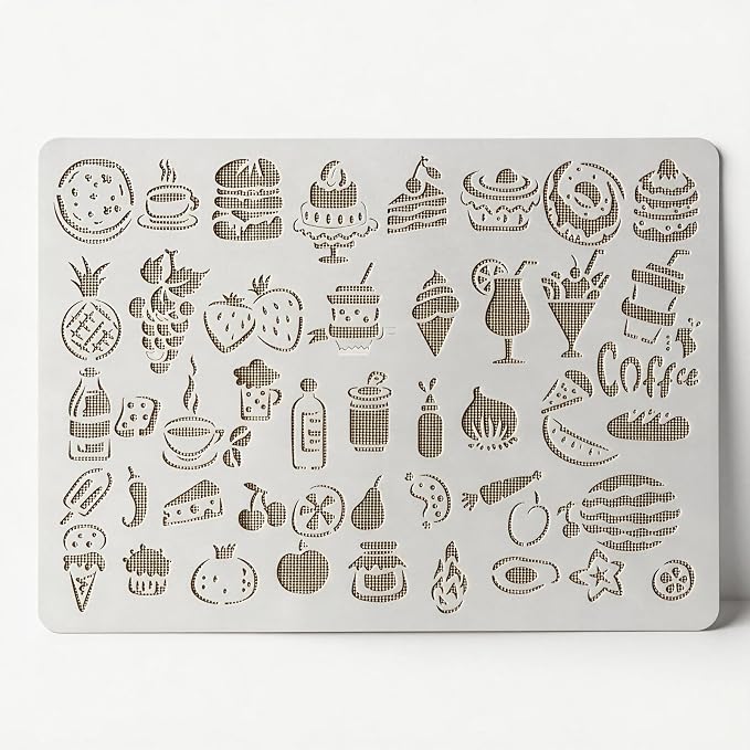 TIAMECH A4 Reusable Fruit Juice Stencil - Image 3