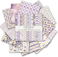 Scrapbook Paper & Scrapbooking Supplies, Lavender 6x6 Double-Sided Patterned by EASYHAUTE
