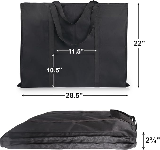 JJRING Dacron Light Weight Art Portfolio Bag, and Drawing - Image 2