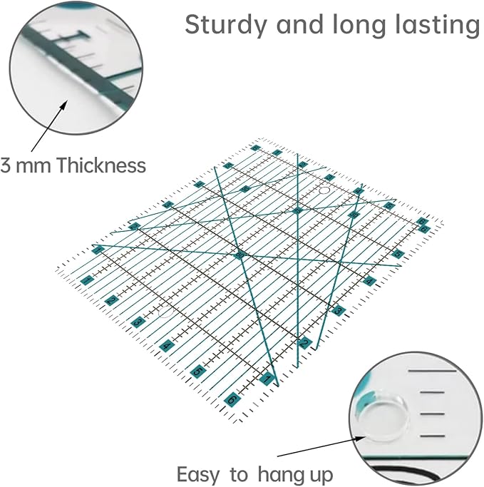 39 Pcs Rotary Cutter Set- Quilting Kit incl. 45mm Fabric Cutter - Image 5
