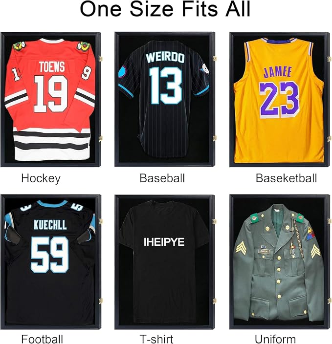 IHEIPYE Jersey Frame Display Case 3 Pack - Image 4