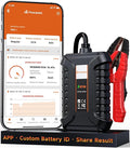 FOXWELL BT60 Car Battery Tester, 12V Bluetooth Load Tester, Cranking Charging System Analyzer Fit for Android/iPhone, 100-2000CCA Alternator Tester for Car, Motorcycle, SUV, Pickup Truck, RV & Marine