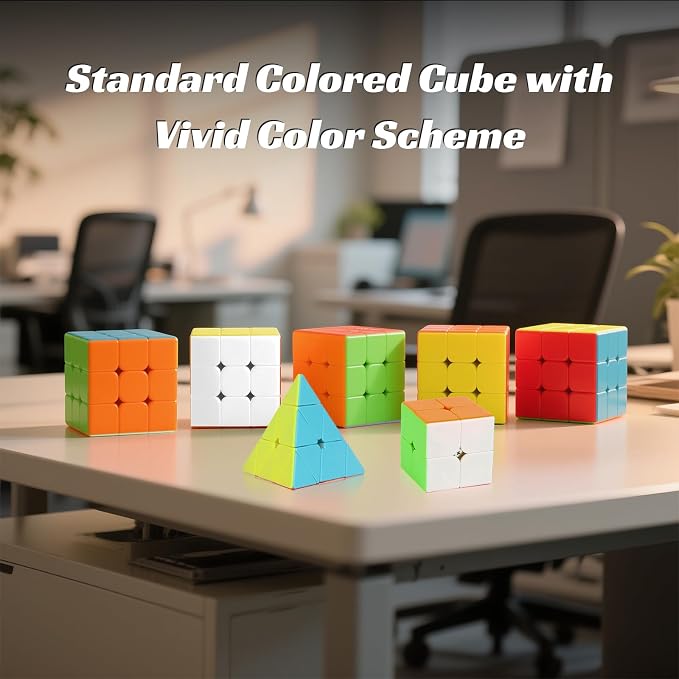 3x3 Speed Cube Stickerless - Image 8