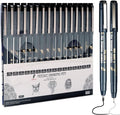 16 Pack Micro Fineliner Drawing Pens by MAIKEDEPOT