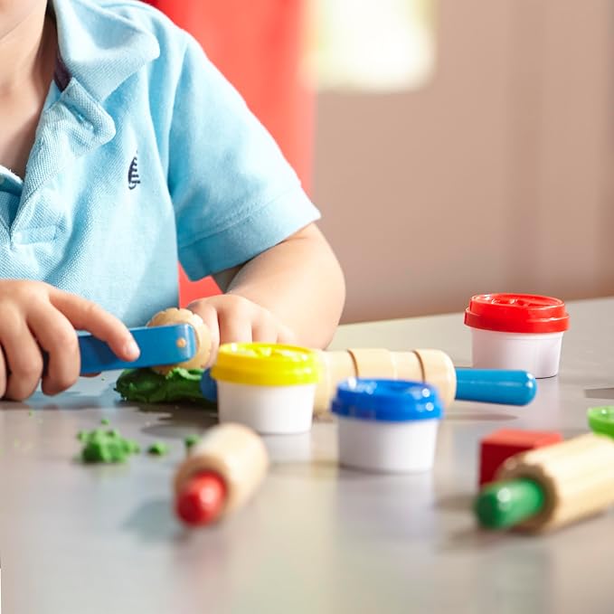 Melissa & Doug Shape, and Mold Clay Activity Set - Image 5