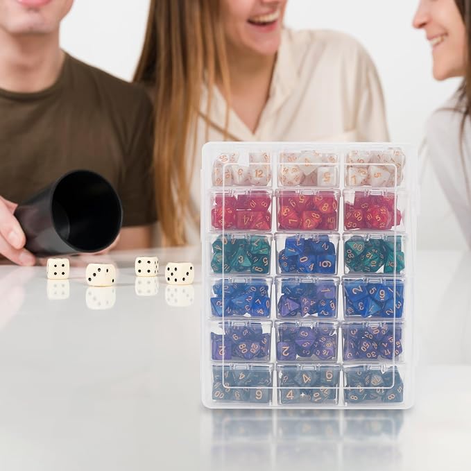 Plastic Storage for 210 Dices, Display Case - Image 7