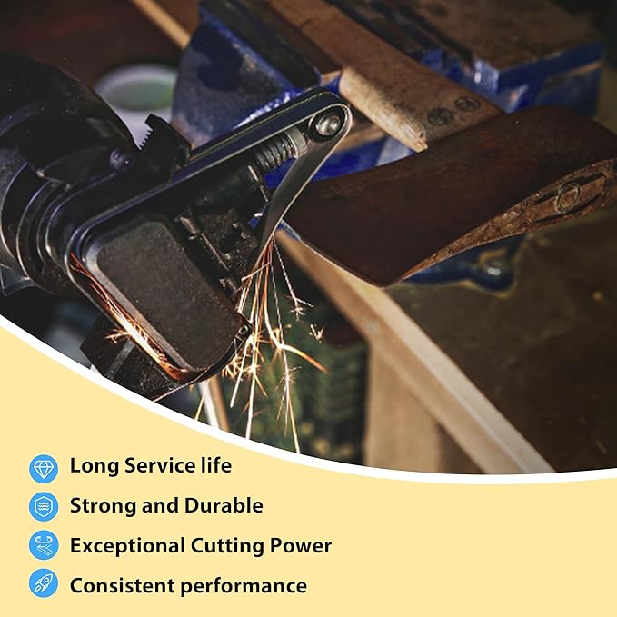 1/2 x 12 Inch Replacement Belts for Work Sharp, 30 Pcs 400 Medium Grit Knife Sharpener Sanding Belts Kit for Official Work Sharp (WSKTS & WSKTS-KT/Mk.1 & Mk.2) Knife & Tool Sharpener