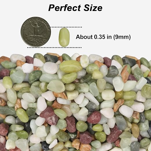 Decorative Ornamental Pebbles, Landscaping Pebbles, River Rocks, Garden - Image 2