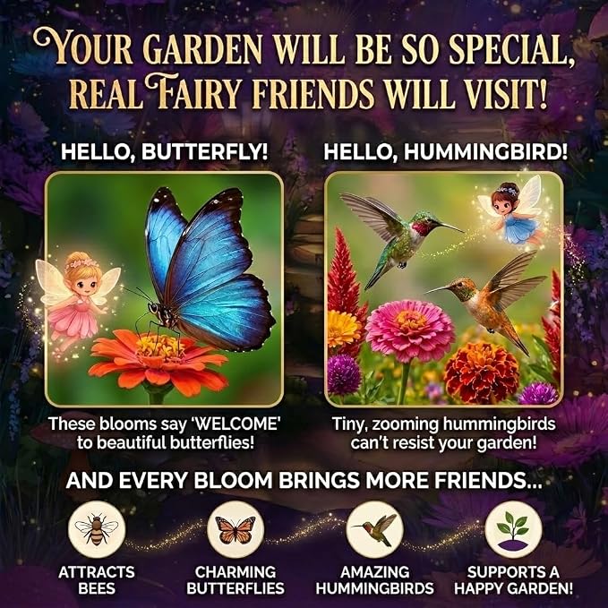 Fairy Garden Seed Kit | 5 Flower Varieties - Image 6