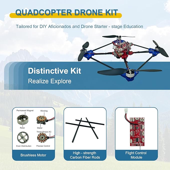 Quadrotor Drone DIY Kit: A Unique STEM Project - Image 2