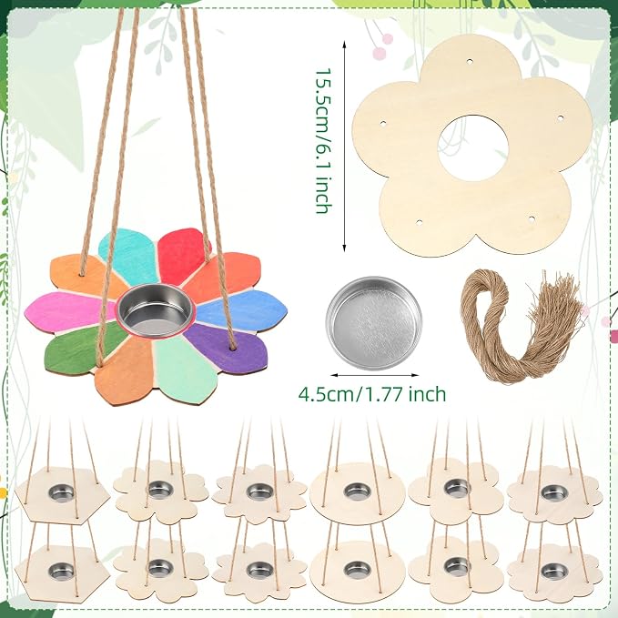 DoubleFill 18 Pcs Bird Feeder Craft Kits - Image 2