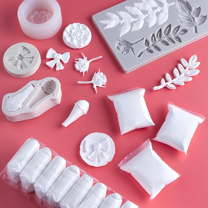 White Air Dry Clay for Kids - Image 5
