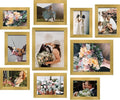 LUCKYLIFE Picture Frames Collage Wall Decor 10-Pack, Gallery Wall Frame Set by LUCKYLIFE