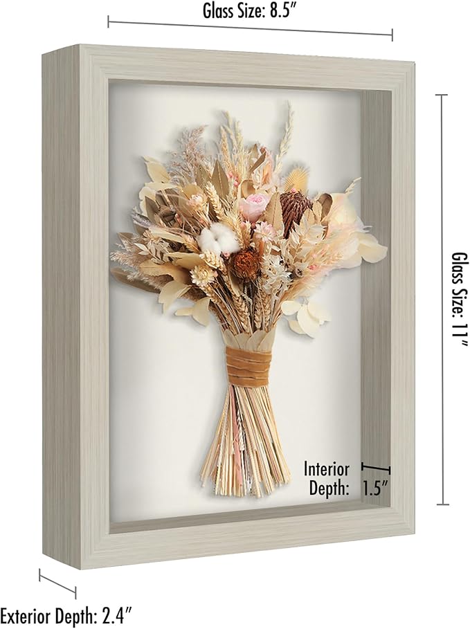 Americanflat 8.5x11 Shadow Box Frame - Image 2