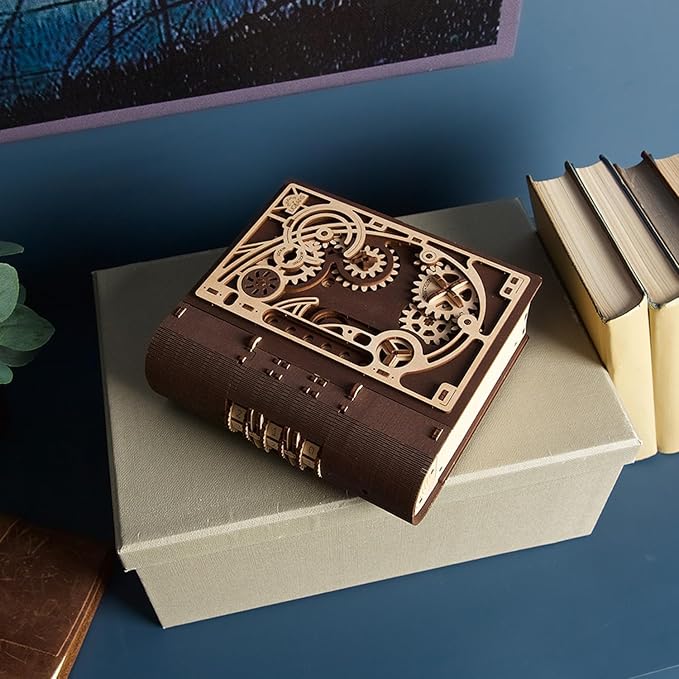 UGEARS Book of Secrets 3D Wooden Puzzles - Image 9