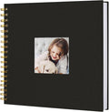 8 x 8 Inch Scrapbook Photo Album, Hardcover Kraft White Pages Arch Window Photo by Sprsthai