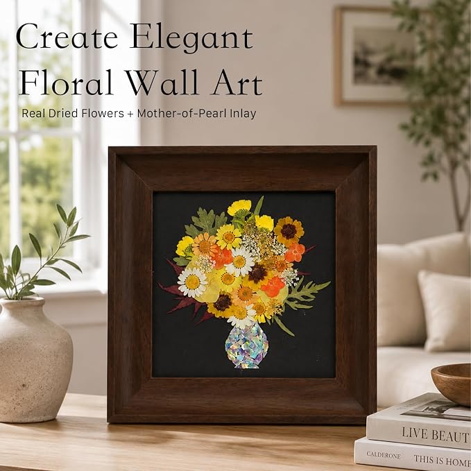 Framed Dried Flower DIY Craft Kit - Image 7