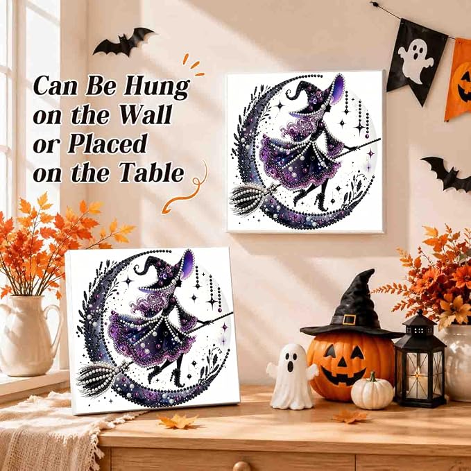 5D Witch Pearl Painting Kits for Adults - Image 3