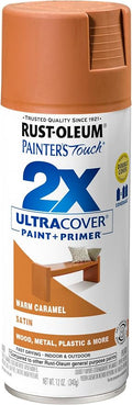 Rust-Oleum Painter's Touch 2X Ultra Cover Spray Paint, Satin Warm Caramel | by Rust-Oleum