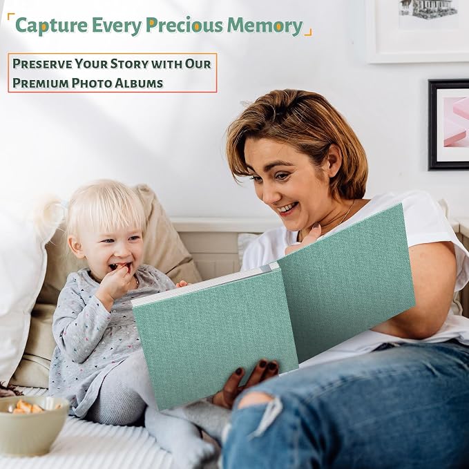 Artfeel Photo Album Self Adhesive Scrapbook, Large Photo Book - Image 6