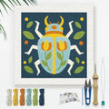 Doodlream Beetle DIY Punch Needle Embroidery Kit by Doodlream