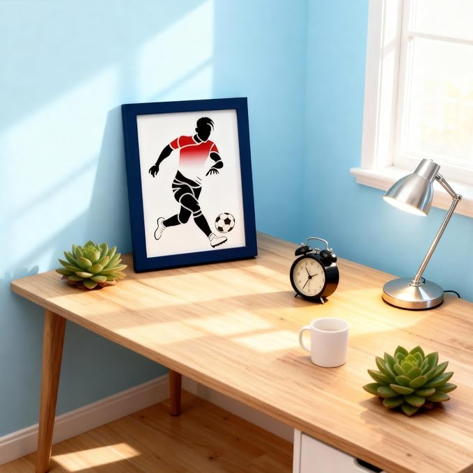 TIAMECH A4 Reusable Football Sports Stencil - Image 5